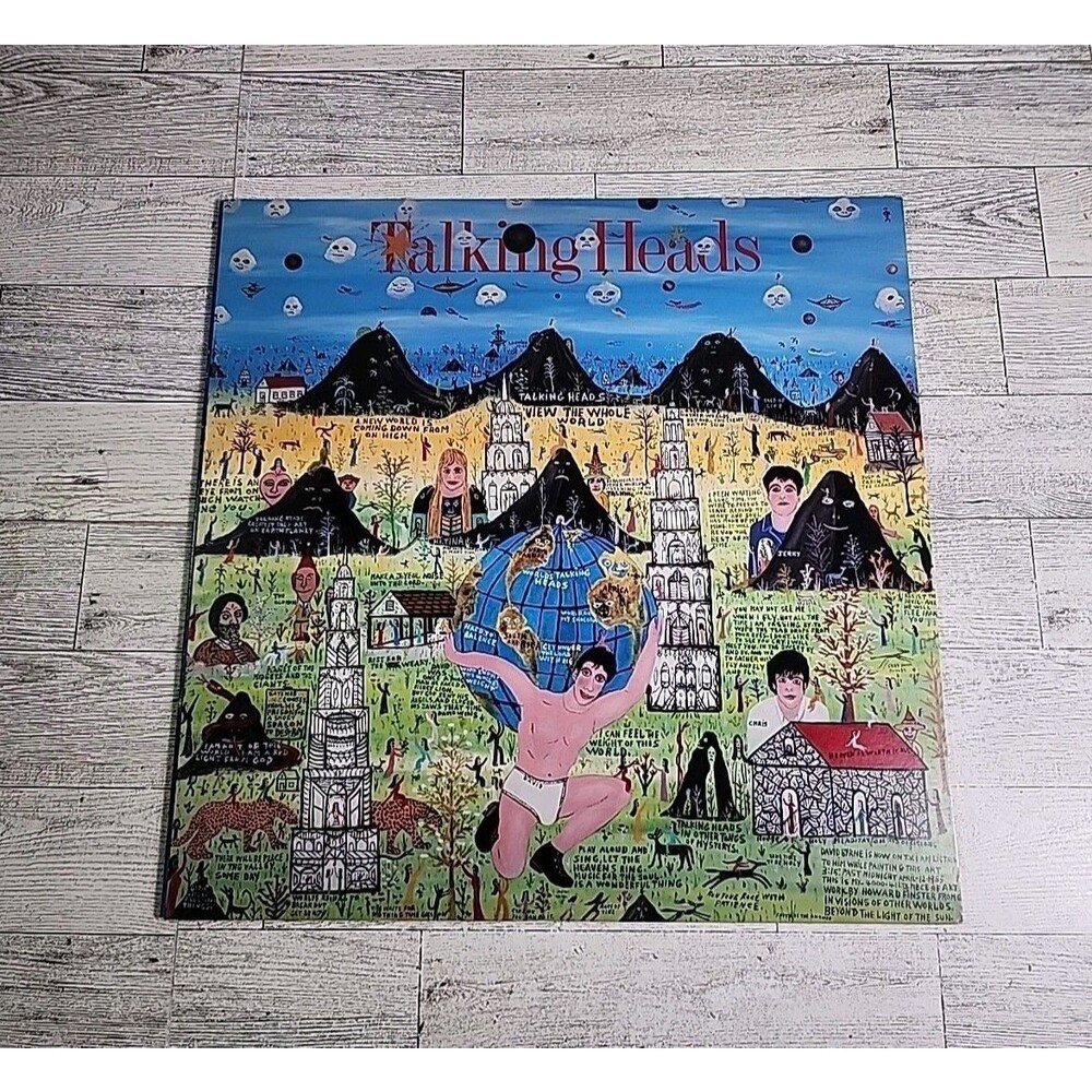 THE TALKING HEADS Little Creatures Album 1985 Warner Bros Vinyl Record LP 25305